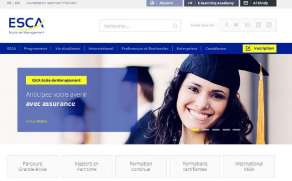 Venez découvrir le nouveau site Internet de ESCA Ecole de Management : www.esca.ma.
