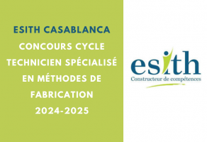 Concours cycle Technicien Spécialisé ESITH Casablanca 2024-2025