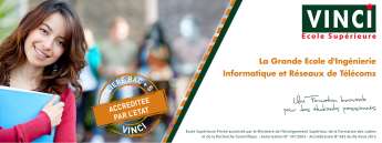 Ecole Supérieure VINCI_Ouverture des inscriptions Année Universitaire 2014/2015