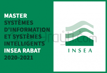 Concours d'accès au Master « Systèmes d'Information et Systèmes Intelligents » de l'INSEA Rabat 2020