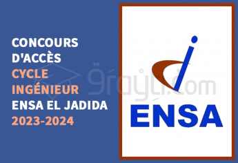 Concours cycle d'ingénieur de l'ENSA El Jadida 2023-2024