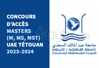 Concours Masters des établissements de l'UAE Tétouan 2023-2024