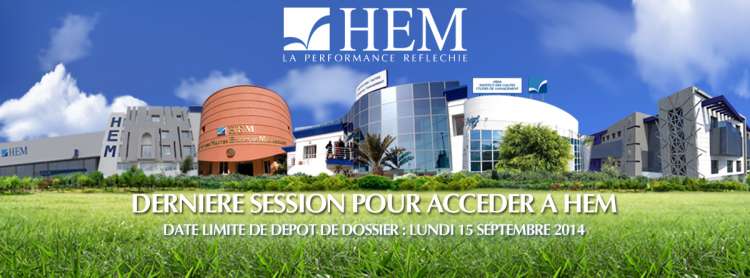 HEM - Inscriptions au concours d'accès au programme Grande Ecole Septembre 2014