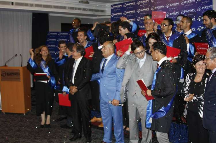 Cérémonie de Remise des Diplômes: Promotion 2013 de SUPINFO Maroc