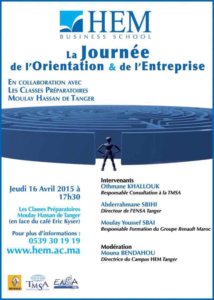 HEM - La Journée de l'Orientation & de l'Entreprise au campus de HEM Tanger