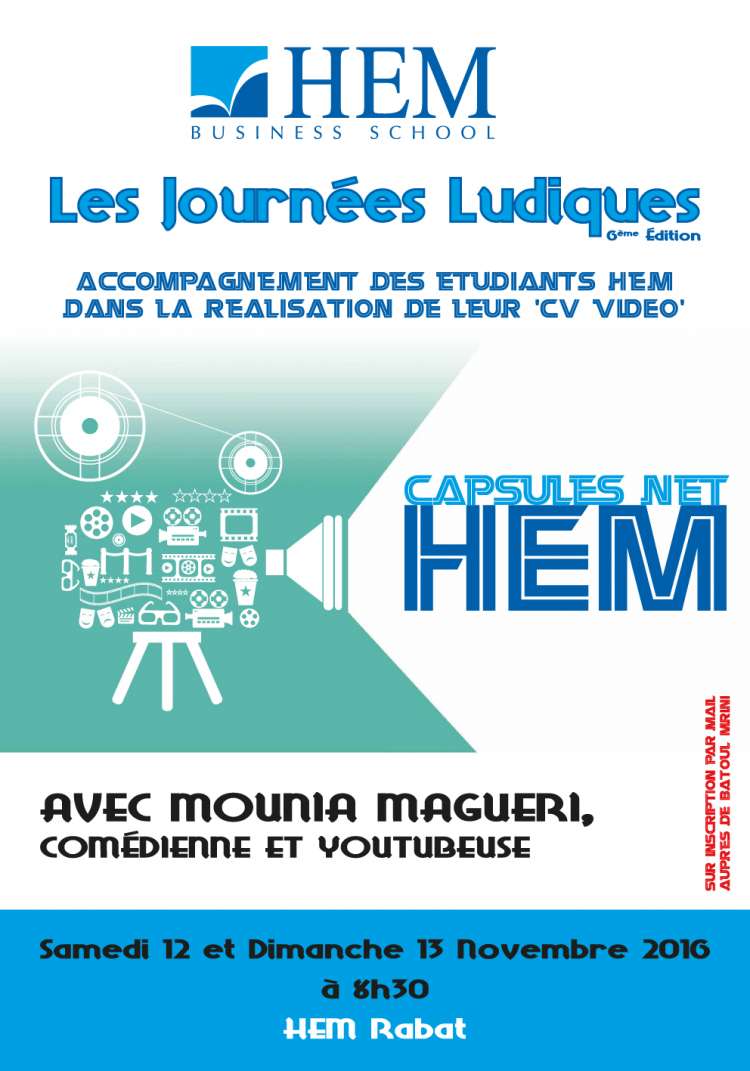 HEM Rabat - Journées ludiques HEM - Capsules Net HEM