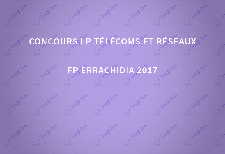 LP RESEAUX ET TELECOMMUNICATION