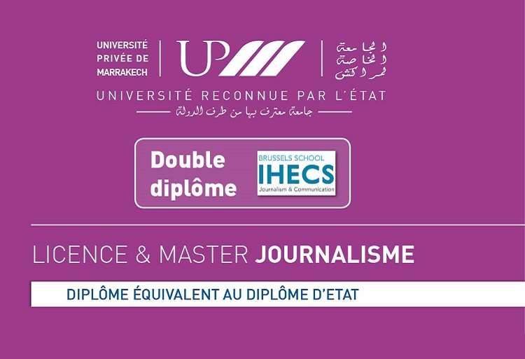 Licence et Master Journalisme en double diplôme avec IHECS Bruxelles