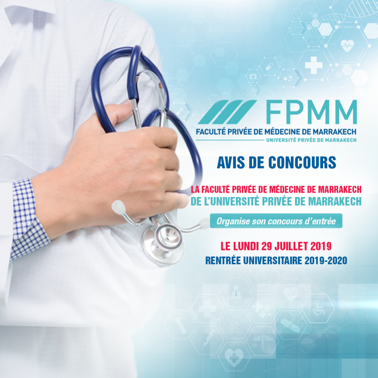 Concours Médecine de la Faculté Privée de Médecine de Marrakech