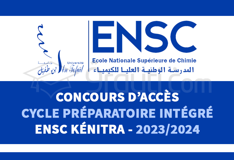 Concours Cycle Préparatoire Intégré (CPI) de l'ENSC Kénitra 2023-2024